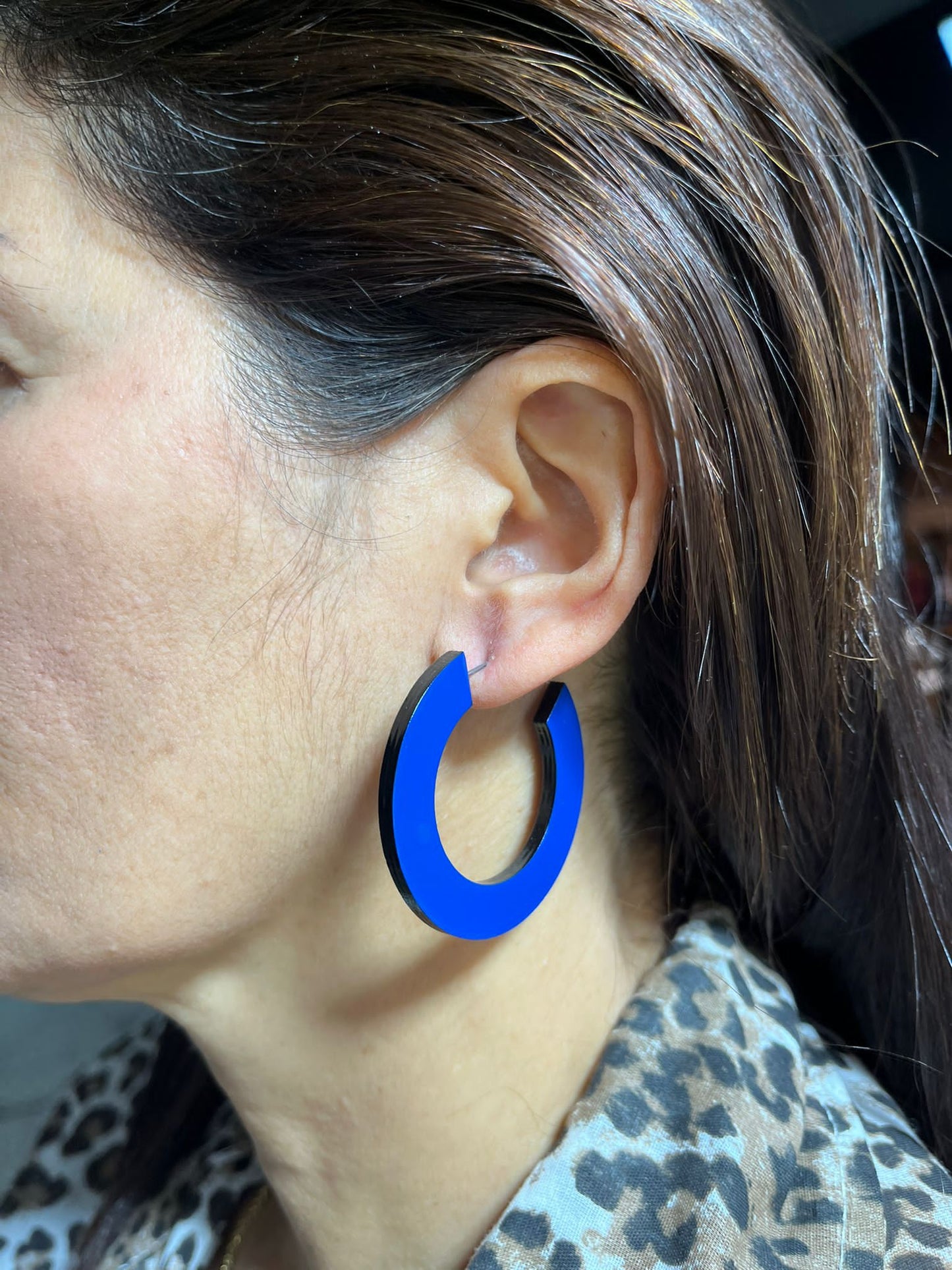 Chacha d'amour | Boucles d'oreilles bi-color