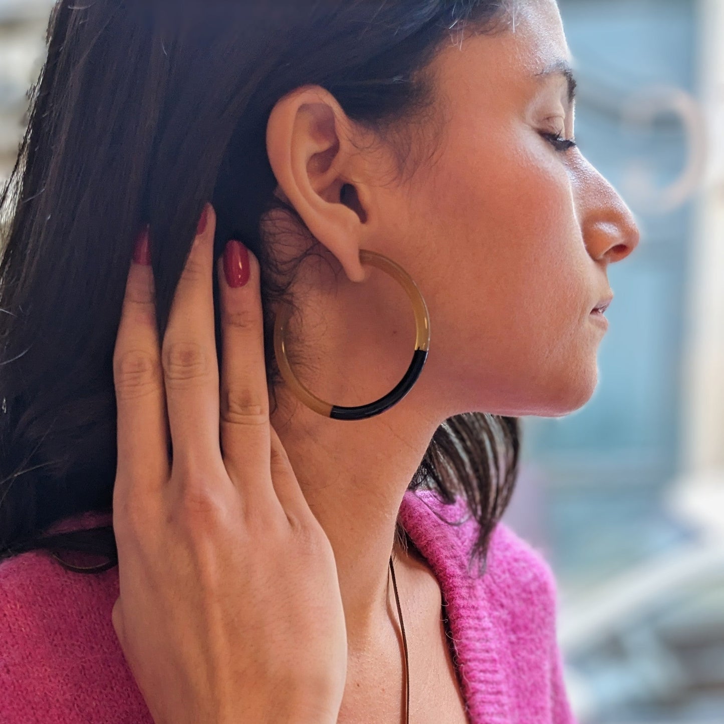 Chacha d'amour | Boucles d'oreilles creoles