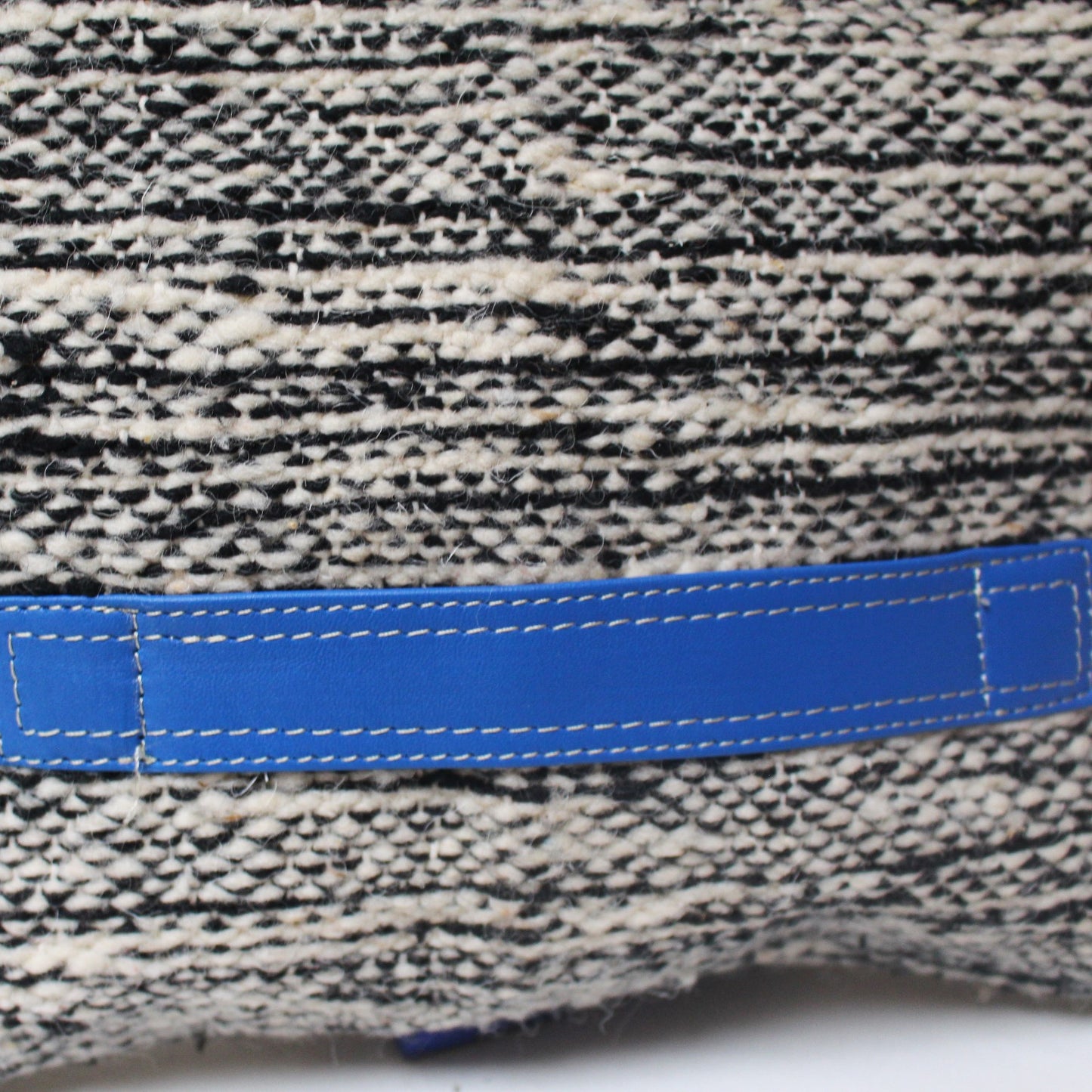 Chacha d'amour | sac pochette en étoffe berbère tissée Bleu