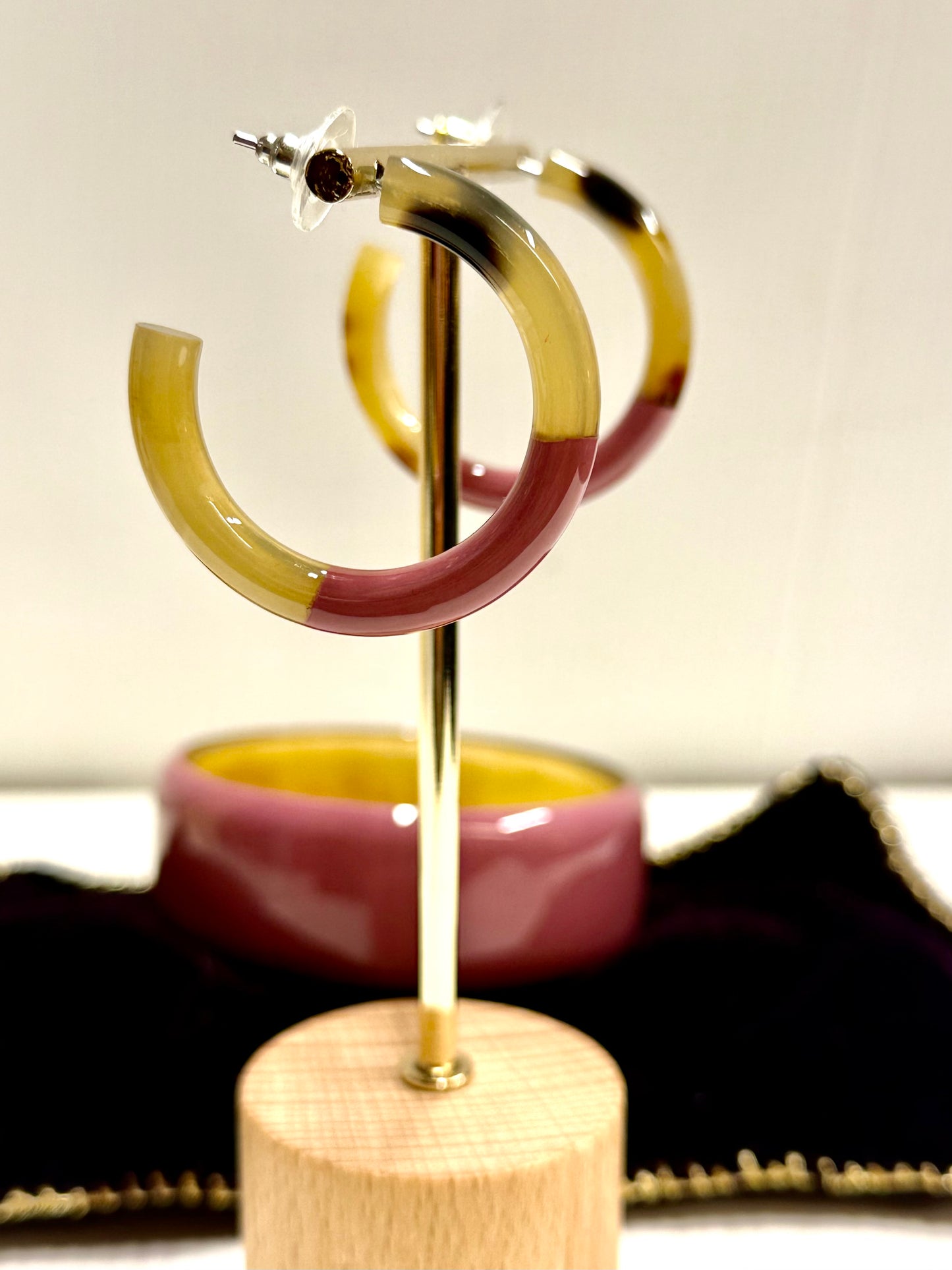 Chacha d'amour |   Boucles d'oreilles creoles