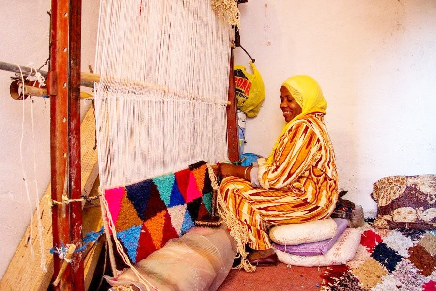 Chacha d'amour | Tapis fait main SUR COMMANDE