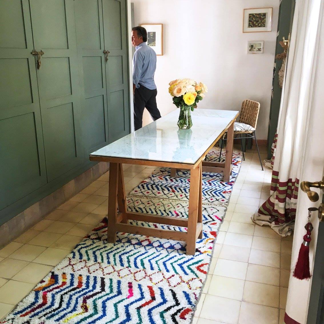 Chacha d'amour | Tapis fait main SUR COMMANDE