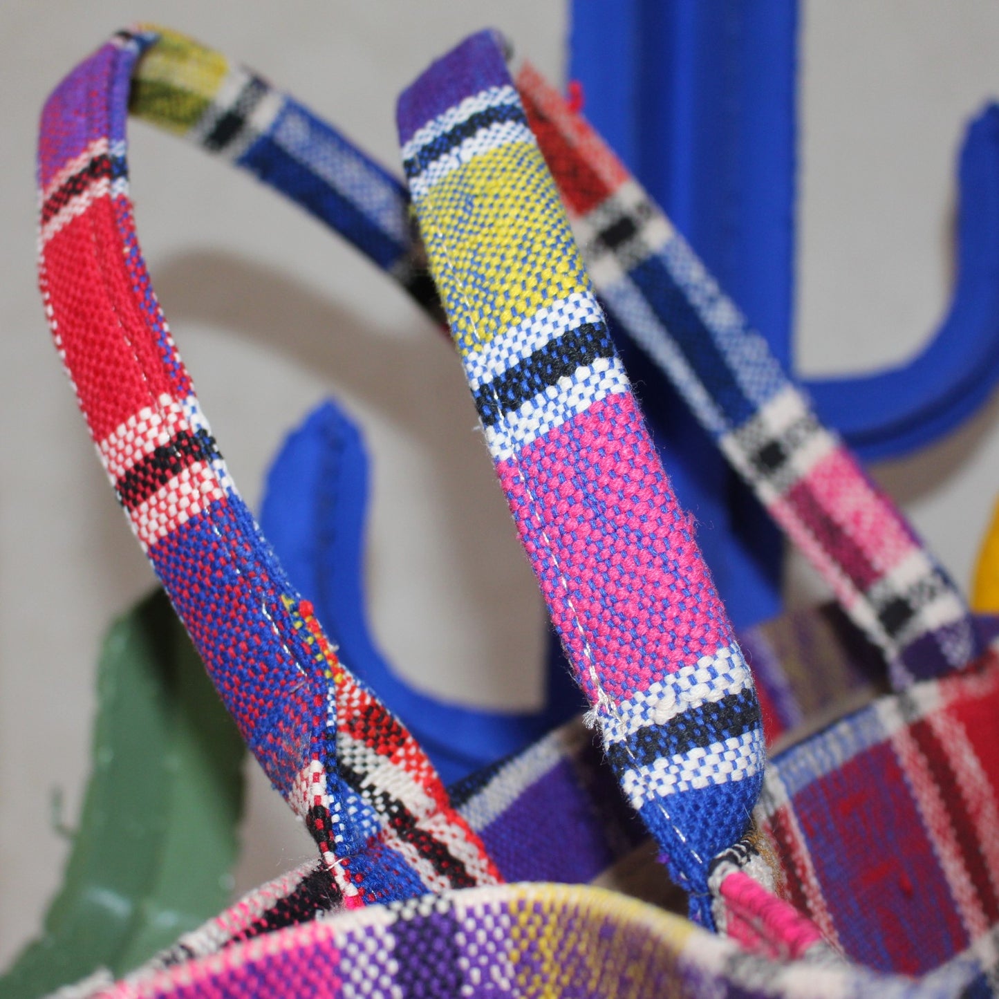 Chacha d'amour | GRAND SAC A MAIN ou cabas femme en tissu vintage HAIK #8