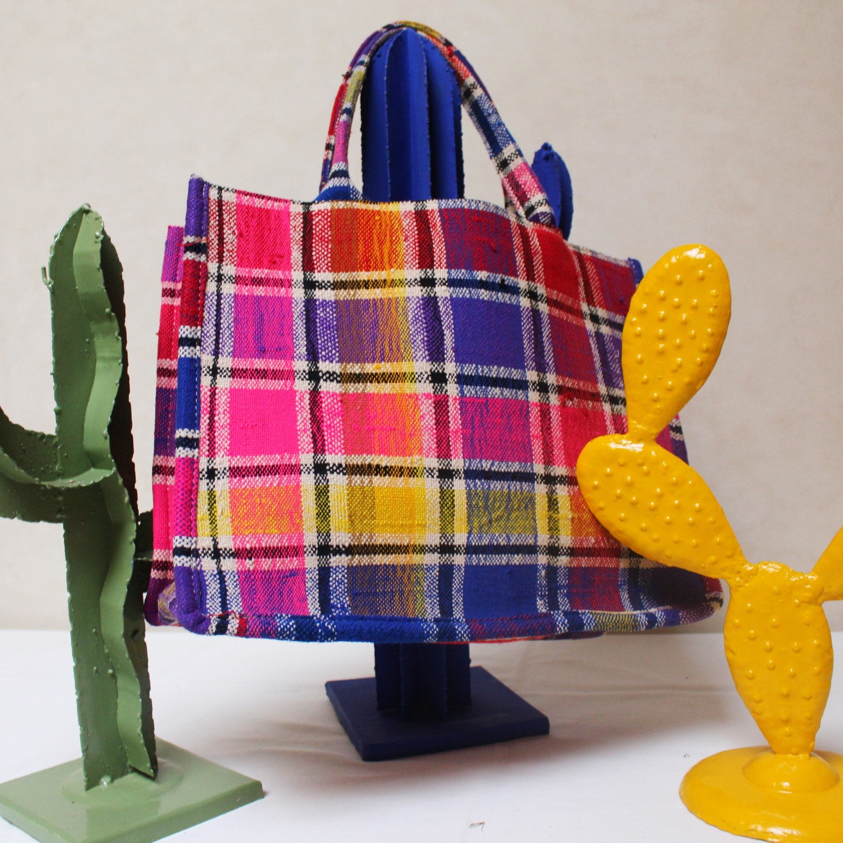 Chacha d'amour | GRAND SAC A MAIN ou cabas femme en tissu vintage HAIK #8