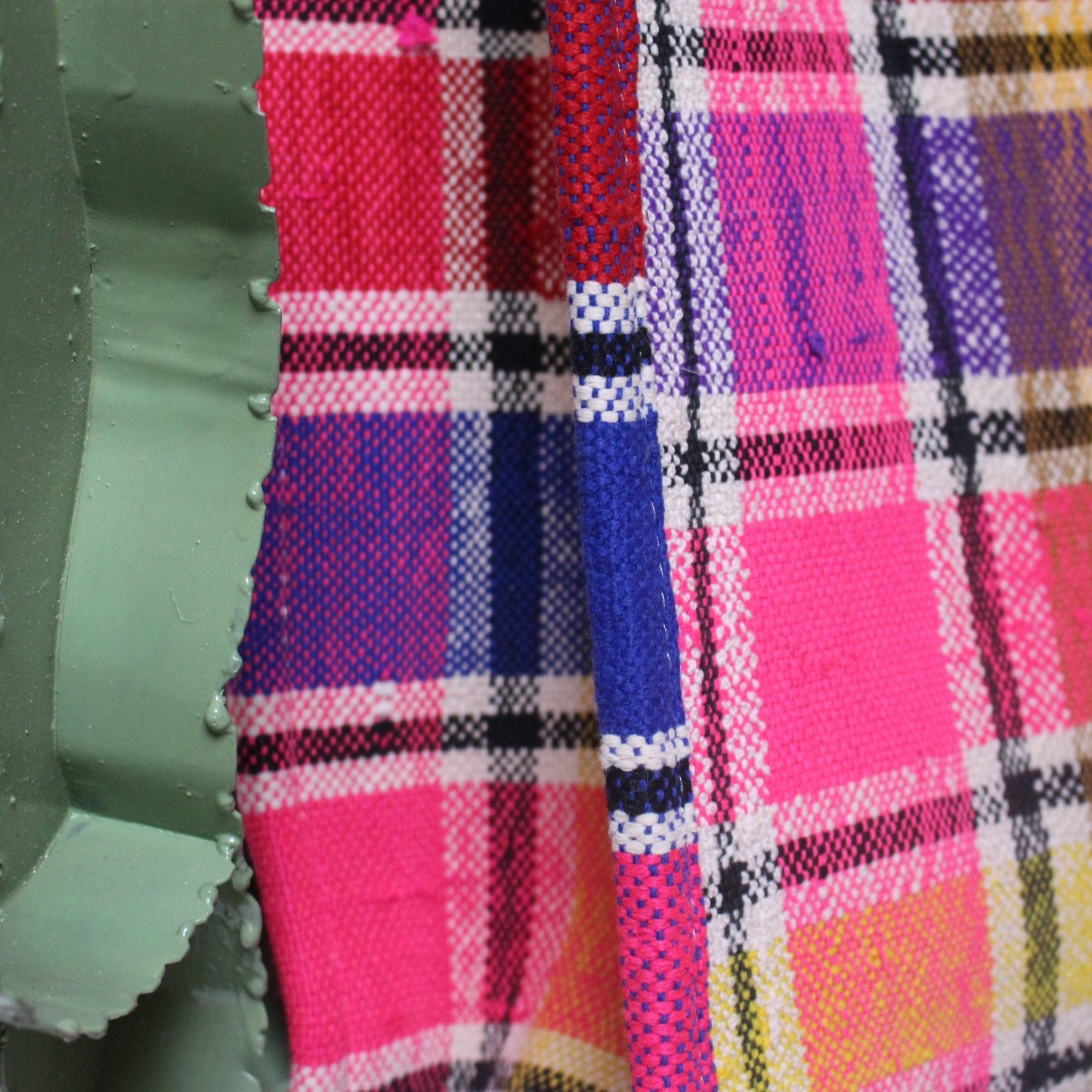 Chacha d'amour | GRAND SAC A MAIN ou cabas femme en tissu vintage HAIK #8