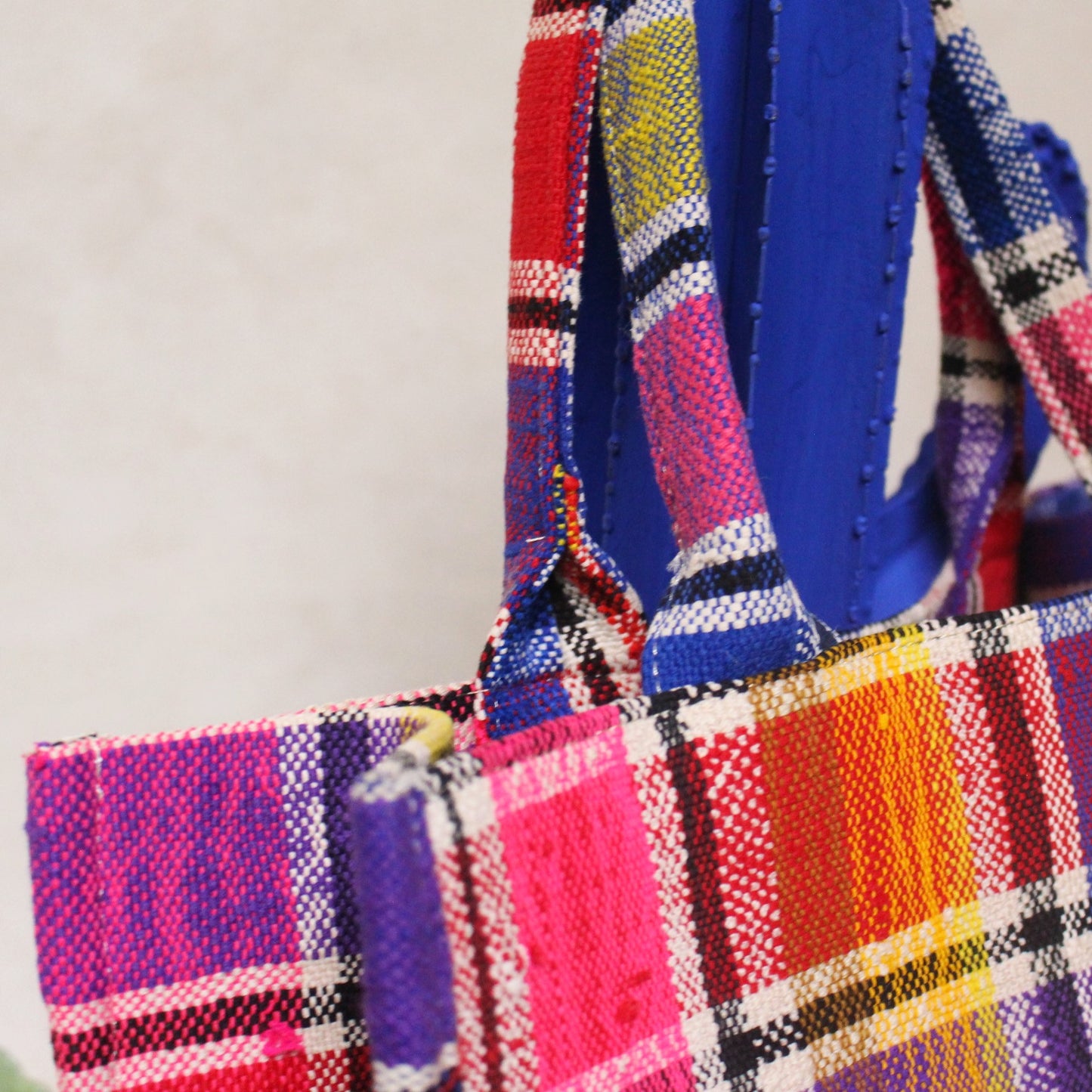 Chacha d'amour | GRAND SAC A MAIN ou cabas femme en tissu vintage HAIK #8