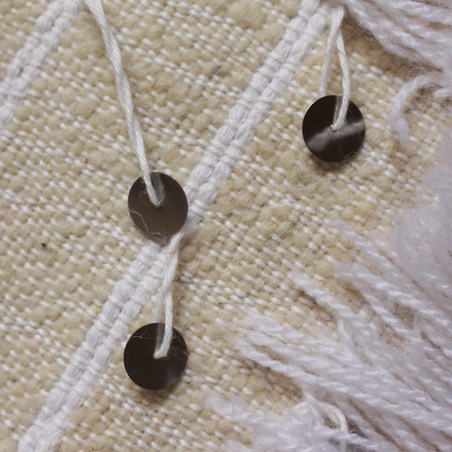 Chacha d'amour |  Maxi Pochette ou sac pochette en tissu vintage HAIK avec broderie #3