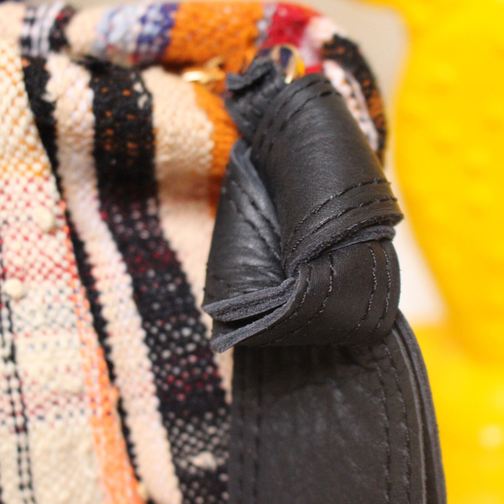 Chacha d'amour |  Maxi Pochette bourse ou plissée  en tissu vintage HAIK  #3