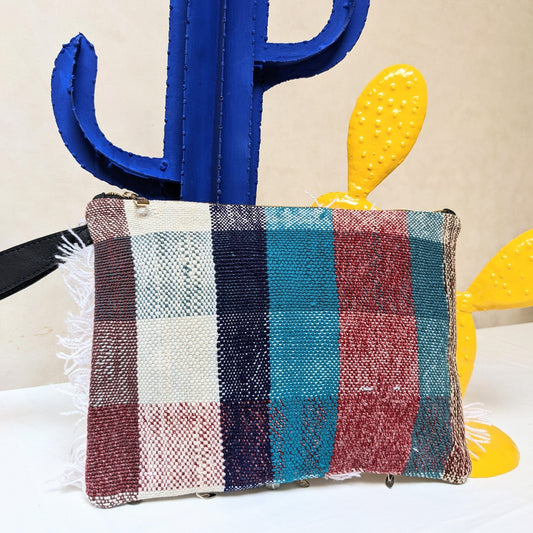 Chacha d'amour | Pochette ou sac pochette en tissu vintage HAIK et Handira #6