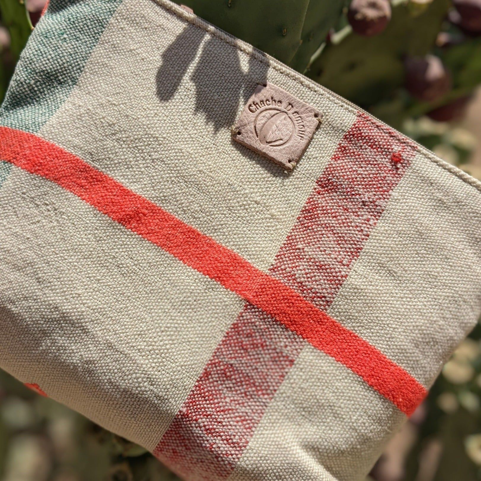 Chacha d'amour | Trousses de voyage ou TRousse de Maquillage Upcyclée en Tissu vintage traditionnel HAIK chacha d'amour 